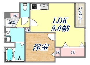 大桝マンションの物件間取画像